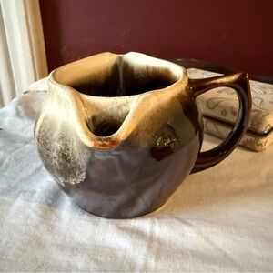 Pfaltzgraff Brown and Cream Ceramic Gravy separator